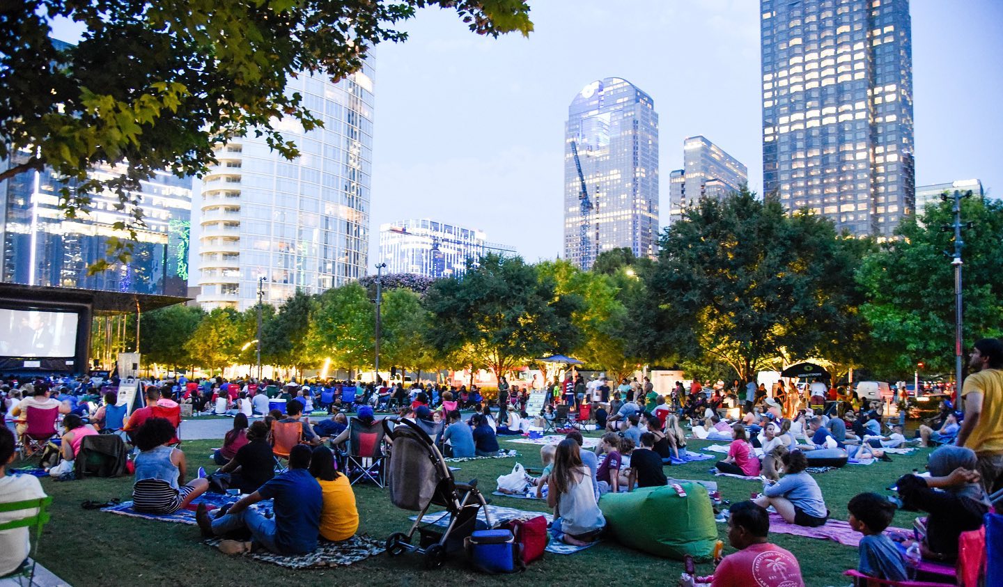 Movies in the Park at Klyde Warren Park