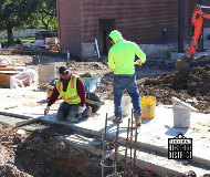 City of Irving Heritage District Construction - Photo Courtesy of City of Irving Facebook