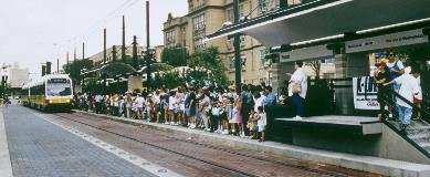 DART Rail Grand Opening Pearl Station