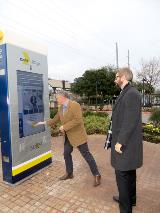 Kiosk Dedication Ceremony at J.B. Jackson, Jr. Transit Center