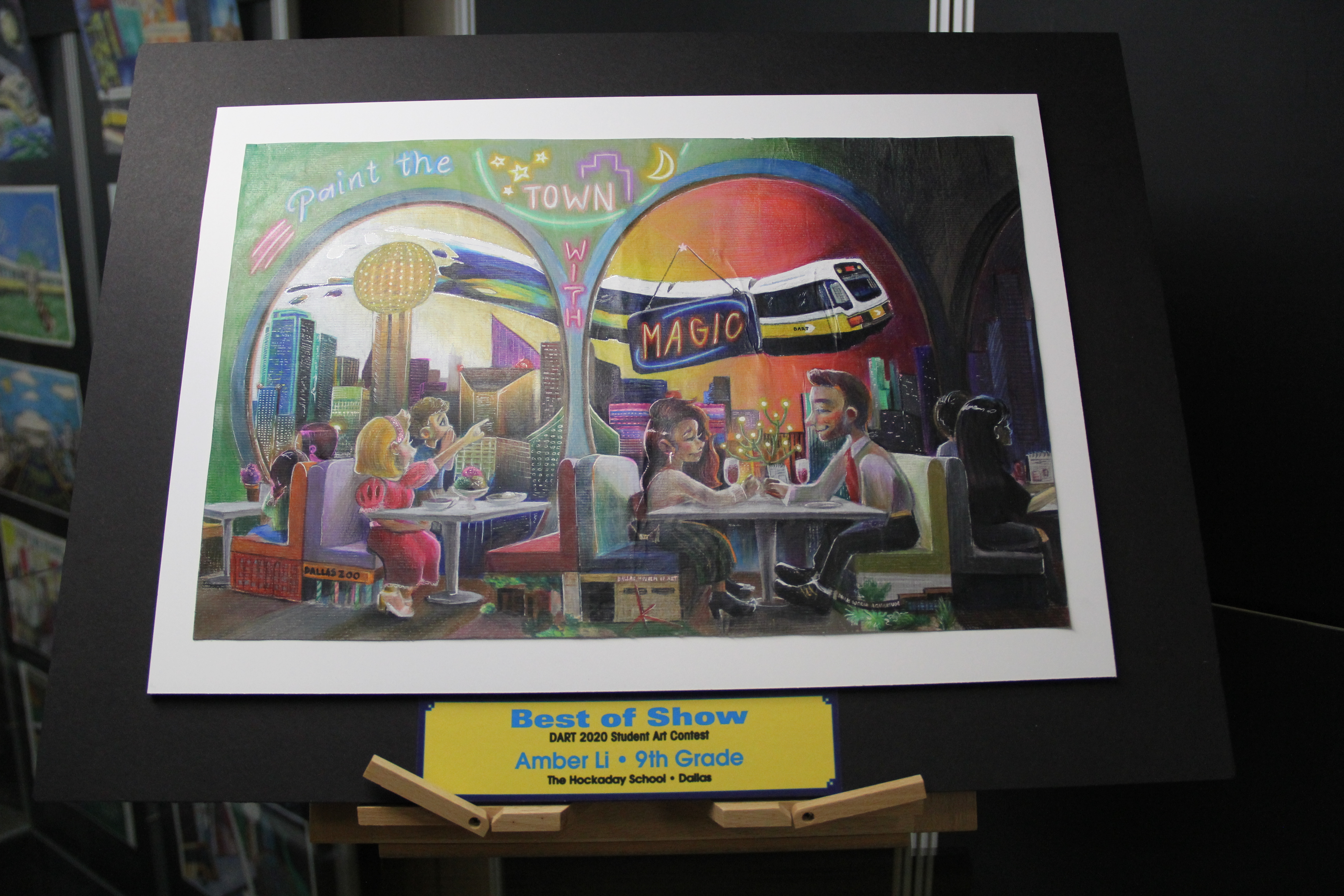 Love Field - 2020 DART Student Art Display - Best In Show Winner